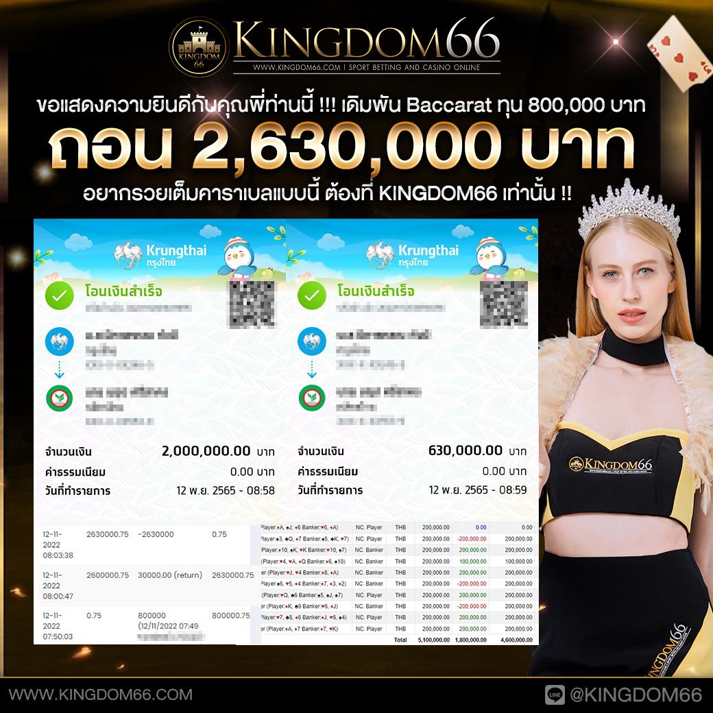 เว็บคาสิโน ผลบอลสด พร้อมราคา 2024 มั่นคงปลอดภัยทุกเดิมพัน